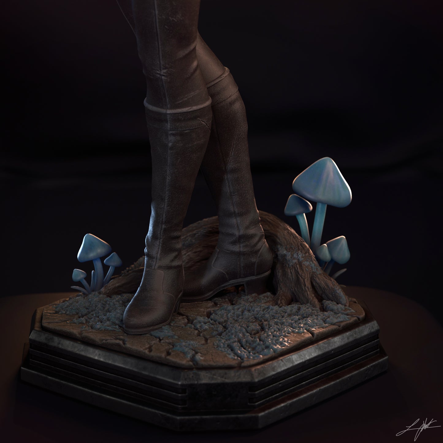 Aayla - Unassembled and Unpainted Garage Kit - Model Designed by Abe3d/Ramses