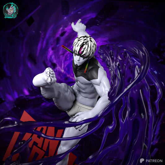 Evil Eye (DanDanDan) - Unassembled and Unpainted Garage Kit - Model Designed by Kaidan 3D