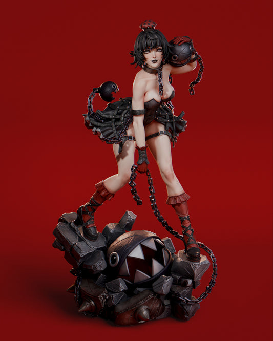 Chompette - (VARIANT PARTS INCLUDED) - Unassembled and Unpainted Garage Kit - Model Designed by Abe3D/Davi