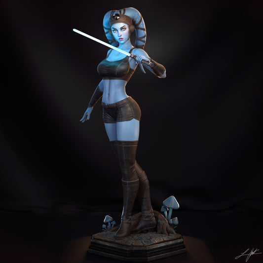 Aayla - Unassembled and Unpainted Garage Kit - Model Designed by Abe3d/Ramses